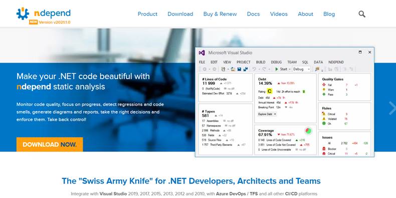 An Introduction To Using NDepend In Visual Studio